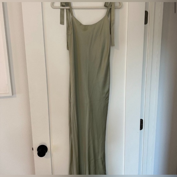 Stone Cold Fox Custom Silk Stormi Slip Dress 1 - Picture 3 of 8